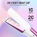 Hair Straightener Manufacturer - 450F High-Temperature Digital Super Straight Ceramic