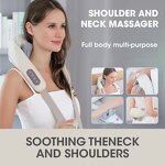 Neck Massager Manufacturer - Electric Portable with Heat & Vibration 5D Kneading