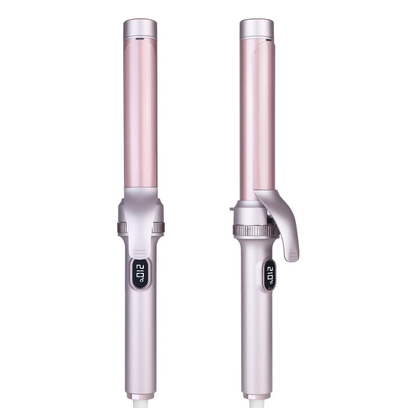 Hair Curling Iron Manufacturer - Professional 32MM Ceramic with LCD & Long Clamp