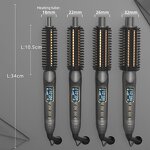 Curling Brush Manufacturer - Electric Ceramic 450F Thermal Round with LCD & PTC