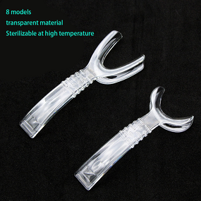Orthodontic Lip Hook - T-shape Push-Pull Clear Cheek Lip Retractor Dental Opener