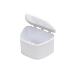 Denture Storage Box - Plastic Colorful Invisible Aligner Orthodontic Braces Retainer Case
