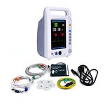 Patient Monitor - Hospital Emergency Portable Mini Ambulance Multiparameter Monitor