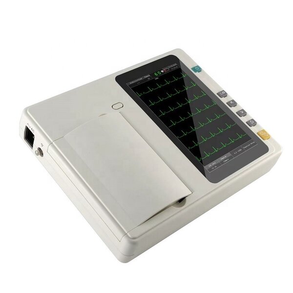 ECG Machine - CE Certified Digital 12 Leads Portable PC 3 Channel Electrocardiogram