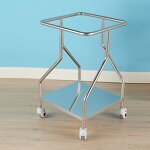 Medical Waste Cart - 201 304 Stainless Steel Hospital Contaminant Garbage Linen Cart