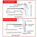 AI Gun for Cattle - High Quality Plastic 450mm Artificial Insemination with Camera Shunchang SC-440