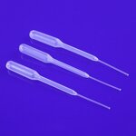 Pasteur Pipette - 15ul Disposable Plastic Fine Tip Transfer Dropper
