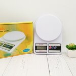 Kitchen Scale - 10kg/0.1g Portable Nutrition Smart Mini Electronic Coffee Herbs Jewelry Scale