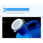 Urine Collector Bottle - Portable 2000ml Plastic Hospital Supply with Handle Cover