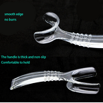 Orthodontic Lip Hook - T-shape Push-Pull Clear Cheek Lip Retractor Dental Opener