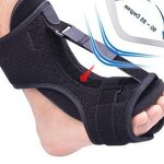 Plantar Fasciitis Splint - Adjustable Night Foot Brace Ankle Support Orthotic Correction