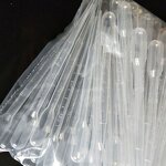 Transfer Pipettes - 100pcs/bag 3ml Laboratory Disposable Plastic Fine Tip Dropper