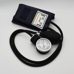 Aneroid Sphygmomanometer - Medical Bp Monitor Tensiometer with Stethoscope Kit