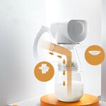 Electric Breast Pump - Wireless Portable Hands Free Silicone USB Rechargeable
