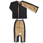 Nursing Gowns - Full-open Fleece Lined Zippers for Fracture Recovery Patients