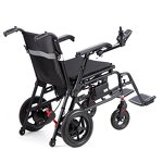 Electric Wheelchair - Best Shunchang SC-408 Portable Aluminum Foldable Bariatric 17.5kg