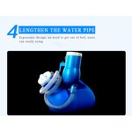 Urine Collector Bottle - Portable 2000ml Plastic Hospital Supply with Handle Cover