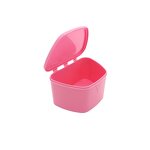 Denture Storage Box - Plastic Colorful Invisible Aligner Orthodontic Braces Retainer Case