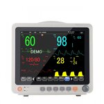 Vital Signs Monitor - Portable Medical Ambulance 6 Parameter Machine with Trolley