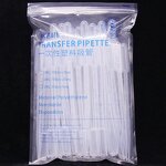 Transfer Pipettes - 100pcs/bag 3ml Laboratory Disposable Plastic Fine Tip Dropper