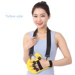 Five Finger Support - Physical Therapy Fixed Velcro Rehabilitation Fixation Plate Strap