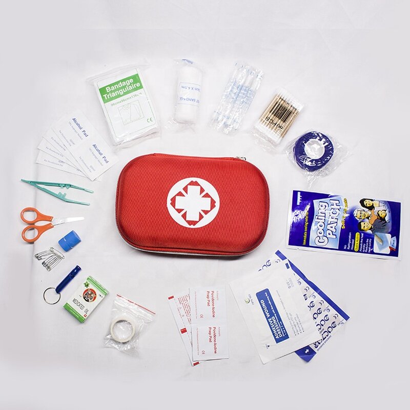 First Aid Kit Bag - Customized Waterproof Manual for Outdoor Survival