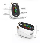 Pediatric Pulse Oximeter - Bear Baby Handheld TFT Spo2 Infant Heart Rate Monitor