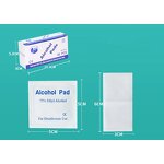 Alcohol Wet Wipes - Medical Grade Disposable 75% Ethyl Sterile Non-Woven Pad