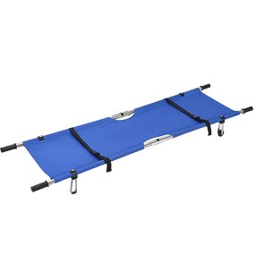 Medical Rescue Stretcher - Portable Hospital Foldable Double Folding Stretcher
