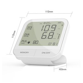 Digital BP Monitor - Home Automatic Upper Arm Machine with Voice Display