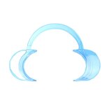 Dental Cheek Retractor - C/O/Arch Type Plastic Lip Mouth Gag Opener for Dentist