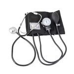 Arm Sphygmomanometer - Manual Aneroid Palm Type BP Meter with Stethoscope