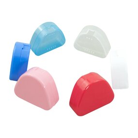 Denture Storage Box - Colorful Invisible Aligner Orthodontic Braces Retainer Case
