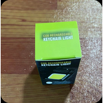 LED Keychain Flashlight - Two Sides COB Portable Outdoor Camping Corkscrew Mini Rechargeable