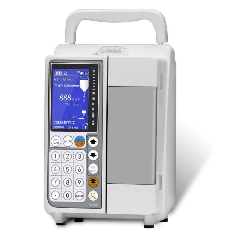Infusion Pump - Medical LCD Display Portable Automatic Volumetric IV Fluid Pump