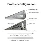 AI Gun for Cattle - High Quality Plastic 450mm Artificial Insemination with Camera Shunchang SC-440