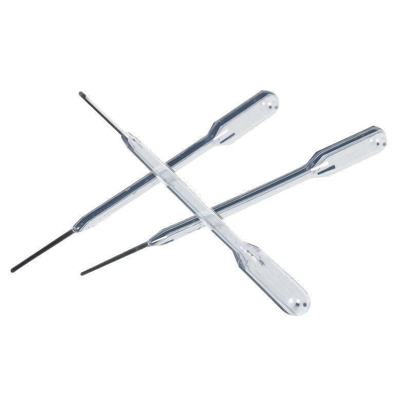 Pasteur Pipette - 15ul Disposable Plastic Fine Tip Transfer Dropper