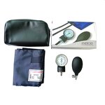 Aneroid Sphygmomanometer - Accurate Manual BP Machine with Single/Dual Head Stethoscope