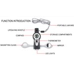 Multi-function Work Light - 7 In1 Survival Outpost Cutter Screwdriver Inspection Light