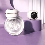 Electric Breast Pump - Portable Wireless Liquid Silicone USB Rechargeable Hands-Free