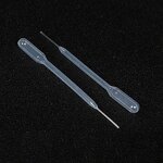 Pasteur Pipette - 10ul Disposable Plastic Medical Laboratory Fine Tip Transfer Dropper