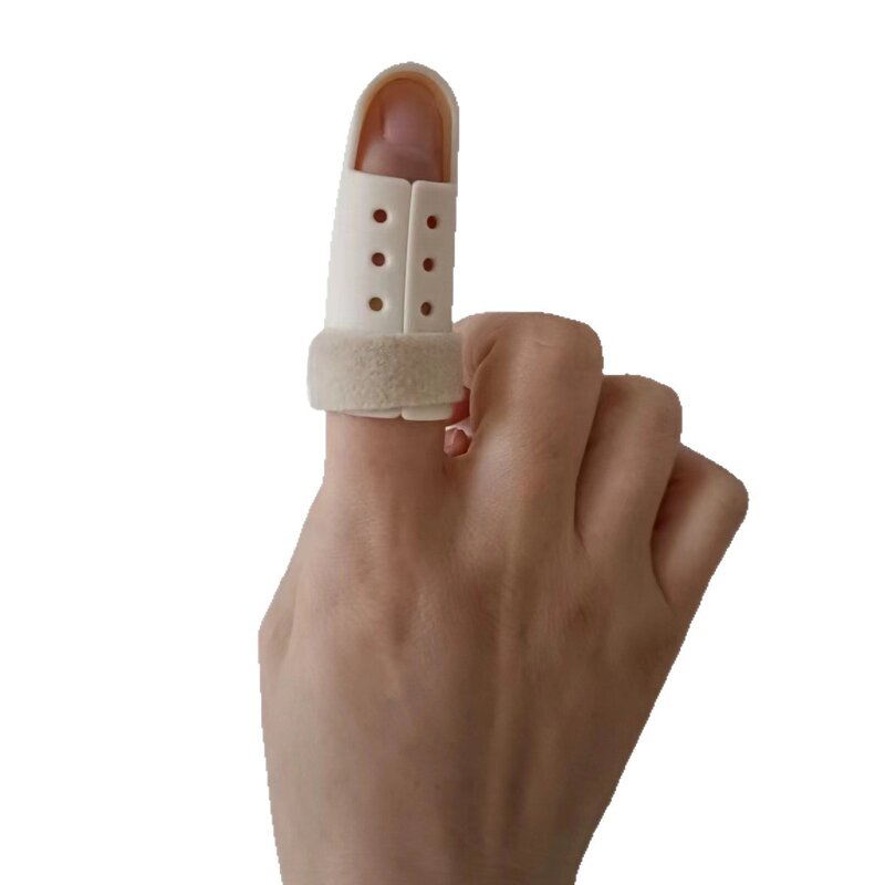 Finger Fixation Sleeve - Joint Orthotic Device for Sprain Rehabilitation Tendon Rupture Splint
