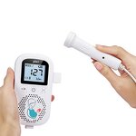 Pocket Fetal Doppler - Prenatal LCD Screen Home Use Baby Heart Rate Monitor CE