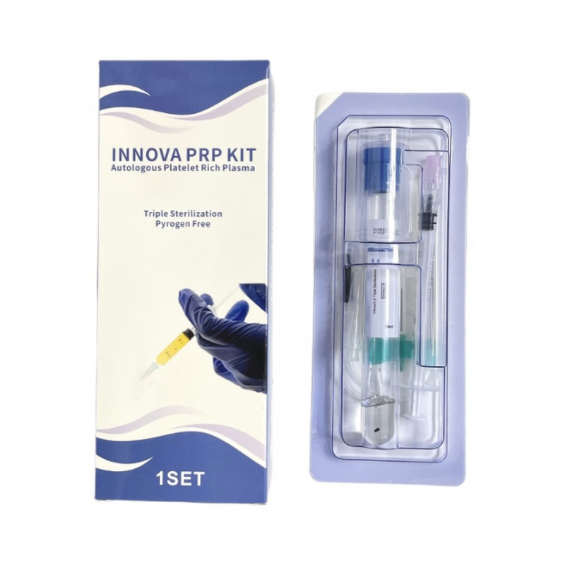 PRP Tube Activator - Gel Liquid Solution Set for Platelet-Rich Collection Facial Care