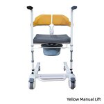 Patient Transfer Chair - Multifunctional Hydraulic Wheelchair Lift for Elderly Nursing