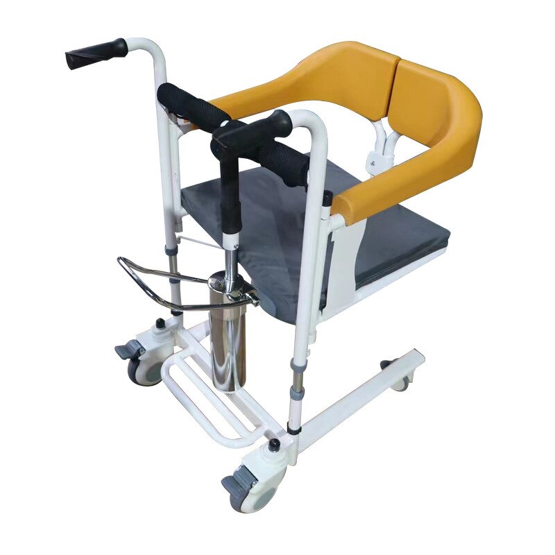 Patient Transfer Chair - Multifunctional Hydraulic Wheelchair Lift for Elderly Nursing