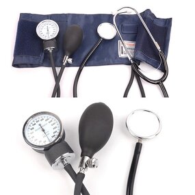 Medical BP Monitor - CE Approved Arm Sphygmomanometer with Stethoscope