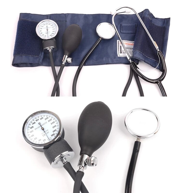 Medical BP Monitor - CE Approved Arm Sphygmomanometer with Stethoscope