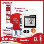 Blood Glucose Meter - CE Latest Non-invasive Codefree Smart Glucometer Test Strips Kit