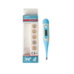 Veterinary Thermometer - CE Approved Waterproof Flexible Digital for Horse Cow Dog